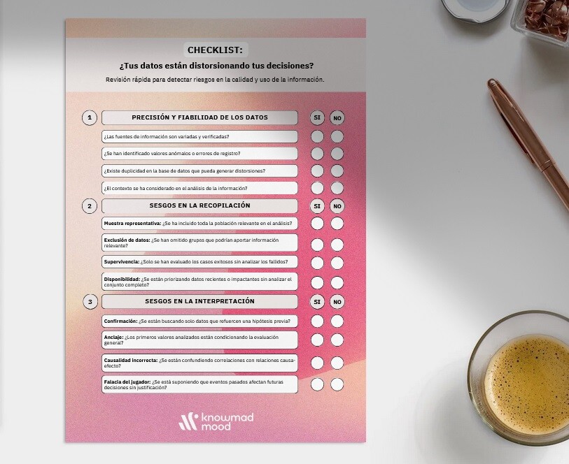 checklist datos decisiones